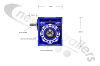 DCM-RGB-01 Transcover V2 Manual Universal (N/S or O/S) Gearbox For 50:50 Net Systems c/w 35mm Output Shaft