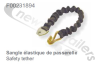 F00231894 Legras Elastic Safety Tether (Bolt On One End, Hook The Other)