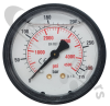 510017 Fliegl Front 4500psi Pressure Gauge