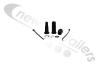 13-0332-281 Aspoeck ASS3 Connector 3 Female Plug Male Pin Black - Kit including boots
