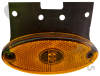 31-2364-107 Aspoeck Flatpoint Side Amber Marker Lamp With Fixation 90° Bracket P&R Connection 0.5m Cable