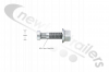 3.302.1157.00 SAF Wheel Stud & Nut 76mm For Intradisc, Intradisc Plus & Integral Axles