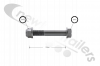 3.341.2803.10 SAF Shock Absorber Top Bolt & Nut M20x1.5x120 For IDP