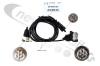 58-6650-067 Aspoeck 7N & 7S With ASS3 15 Female Pin Connector And  3.5m "Y" Link Cable