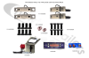 Analogue Cell Kit PM OnBoard Vishay 1155 Bulkweigh Weigher Trailer ANALOGUE Cell Kit & Chassis Mount 1155 Indicator