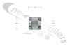 CERF50X Titan Air Ram Female Hinge Bracket