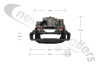 60133 REMAN - SAF Caliper Assembly Left SBS 2220 H01 Nearside
