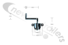 5011122 Kraker K-Force 3 Way Cranked Sheet Stop