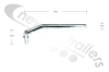 546995 Fliegl Mud Wing Stay / Holding Bracket Galvanized Style