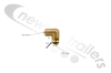 6604  Brass Fitting Elbow M12 Thread For 8mm Pipe