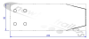 M-35001900 STAS Buildstar Tipping Trailer Backdoor Guide/Tab