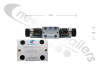 4DWG6E60/DC24Z5 L Dawbarn Wraptor / Hydra Hinge Power Pack Solenoid/Valve Style 2