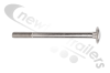 N1011104 M12 Coach Bolt 140mm