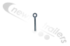 M97350  Fliegl Aggregate Pushout Side Scraper Eyebolt M10 x 73mm