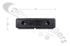 RUBF1016 Bump Stop Rubber Rectangle 2 Hole Buffer 365 x 100 x 115