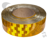 ETZXXX916055 Yellow/Amber Fliegl Reflexite Reflective Tape - Per Metre