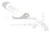 35AWF-001067-01-R-B Titan Hydraulic Door Top Eyelet For Securing Pin