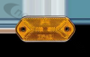 31-7444-007 Aspoeck Flatpoint IV Side Amber Marker Lamp With Fixation 90° Bracket