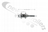 C6043-TV STAS Door Cattle Clamp Or Hestal Lock With Square Eyelet For STAS Trailers