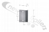STAS 062S Stas Bumper Aluminium Plate for Angled Bumper - Lower Plate