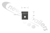 STAS 195L Side Rail L Fixation 50 x 50 x 40 Angle