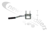 20-HADR-24 WINCH AND HANDLE Dawbarn Cover Sheet Front & Side Winch Drive Ratchet and Handle