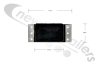 CR2162 / 50 Body Rubber Block 50mm Thick Body Pad Used On Wilcox Bodies