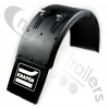 30168819 Knapen (New Logo)Nylon Mudguard Wing 1/2 420mm Wide WITH "Knapen" Mudlflap