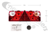 25-6400-501 Aspoeck Tail Lamp EUROPOINT II - R/H Lamp With 7 Pin Connector Plug