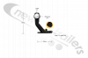 31-3305-017 Aspoeck Marker Light - Outer Superpoint III LED Lamp L/H with 1.75M ASS2 Yellow Connection