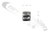 20-HADR-04 CLEARSPAN REAR POLE  Dawbarn Cover Sheet Pole Drive Rear Pin For Clearspan 3.5"