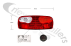 25-2600-007 Aspoeck Tail Lamp ECOPOINT - R/H With 7 Pin Connector (Bulb Version) LED Stop /Tail