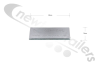 5164001.1 Cargo Floor Plank End Cap 97mm Aluminium with Cargo Logo (Single)