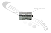 84006ANV Hydraulic Coupling Quick Release 1"1/2 Male A Series ISO With 1"1/2 BSP Female Thread Fitting