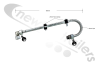 STUK 5004469 Kraker Front Headboard Swan Neck Bent Over Hydraulic Pipe 25s