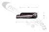 ARMP153/ZP Cattle Clamp Handle & Shank Course Thread Set With Steel Counter Sunk Plate