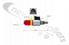 6305009 Cargo Floor Cartridge Valve & Solenoid Start/Stop GS02 (Red Top)  For CF300 CF500 SL1 SL2 SLC