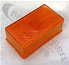 6991A Rubbolite Side Marker Amber Lens For Model 332 - 335 Lamp