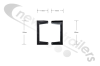 15-5394-014 PROTECTION CAPS/ENDS For Aluminium Rear Bumper (1 Pair)