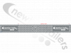 BC70705-NEWTON – White EVO  NEWTON TRAILERS LOGO WHITE/SILVER VC104 + Orafol Reflexite Reflective Tape - PER METRE