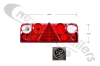25-6400-721 Aspoeck Tail Lamp EUROPOINT II - R/H Lamp With 7 Pin Connector Plug With LED Stop & Tail Pod