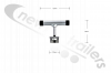 02552602 Keith Walking Floor RFII Control Valve Handle Metric.