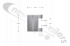F00092220 Legras Corner Hinge Alloy Plate 153mm Wide For Barn Door Trailers - Up to 2002