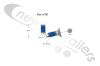 502112030.2 Cargo Floor Plank CF500 Counter Sunk Screw / Bolt M12 x 30mm Zinc Plated (x90)