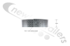 BC70702-1 White / Silver ECE104 Reflexite Reflective Tape Sold Per Metre