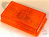 80211  Rubbolite LED Side Marker Lens For Model 620 Lamp - Amber Lens Only