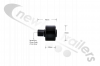 20-HADR-04 CLEARSPAN FRONT POLE  Dawbarn Cover Sheet Pole Drive Front Square For Clearspan 3.5"