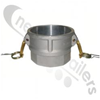 Camlock D400 4 inch FEMALE Camlock Coupling FEMALE 4 inch  For Delivery Hose for Blowing Trailers