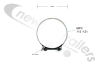 Hose Clip Heavy Duty 4 inch Hose Clip Heavy Duty for 4 inch pipe  for Blowing Trailers