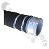 Delivery Hose Rubber 120 mm Delivery Hose 120 mm diameter or 4" rubber 9ft with couplings rubber for blowing trailers
